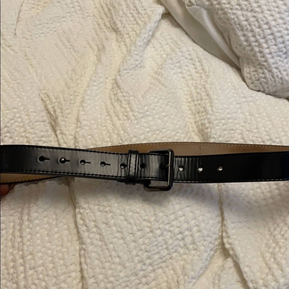 Burberry leather belt